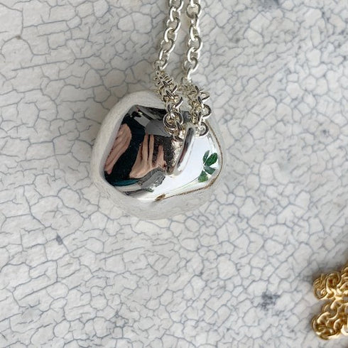 wonky ball necklace